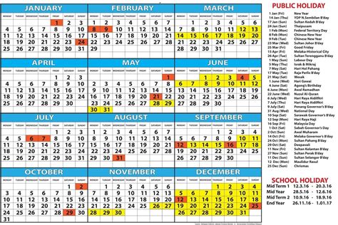 Free Printable 2024 Calendar With Holidays Malaysia 2024 Calendar