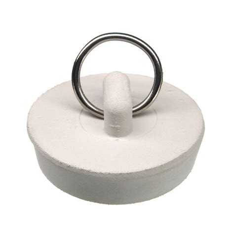 They want to give to you and everyone the best products to make your life easier and productive! 1-1/2 in. Rubber Stopper in White-80227 - The Home Depot