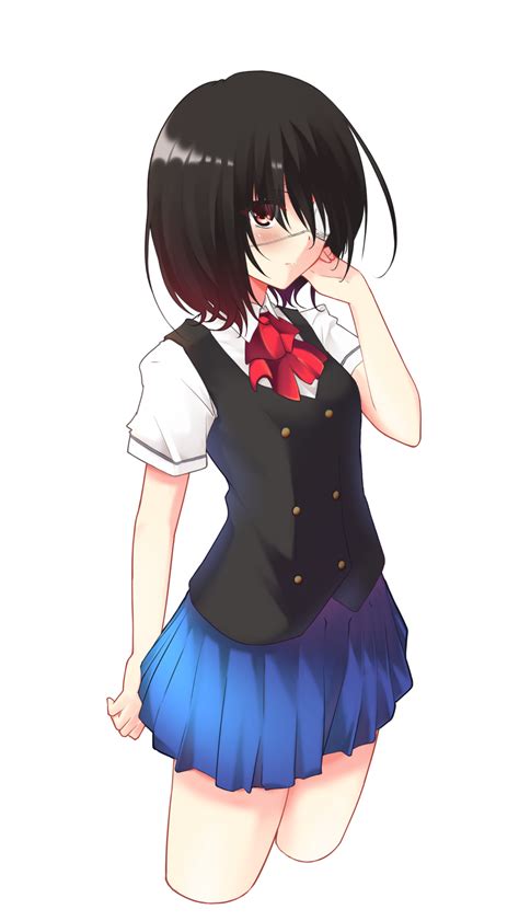 Wish White Misaki Mei Another Bad Id Bad Pixiv Id Highres 10s 1girl Black Hair Blue