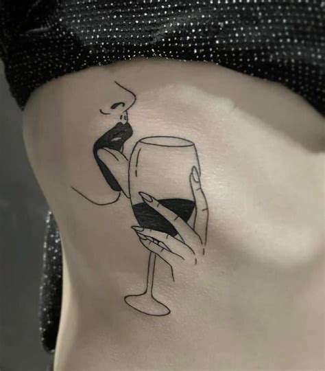 Wine Tattoos That Charm With Boozy Beauty Artofit