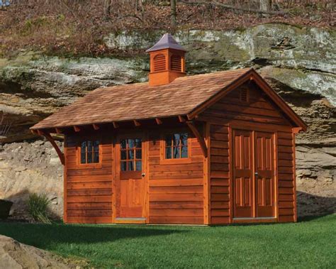 You can set them up permanent on a concrete slab, or have it portable on a skid foundation. Storage Sheds || Amish Modular Building Sales Ohio