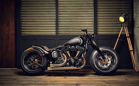 Hd Wallpaper Harley Davidson Harley Davidson Softail Slim Custom