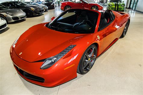 Iseecars.com has been visited by 100k+ users in the past month Used 2012 Ferrari 458 Spider For Sale ($169,900) | Marino ...