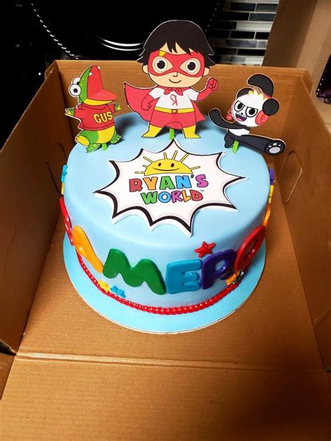 ✓ free for commercial use ✓ high quality images. Ryan's world cake in 2020 | Happy birthday kids, Boy birthday parties, Boy birthday party themes