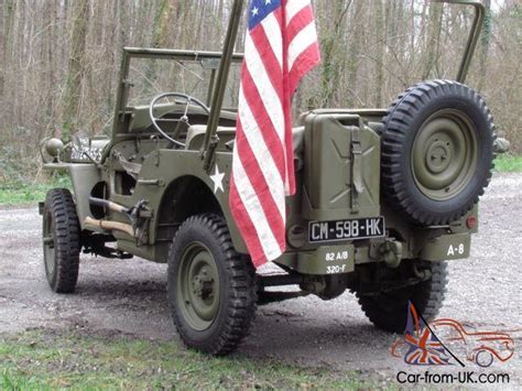 1942 Willys Mb Jeep 12v Us Wwii Fordgpw Stunning
