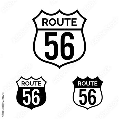 Route 56 Stock Image And Royalty Free Vector Files On