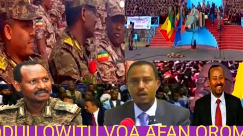 Oduu Owitu Voa Afan Oromo Youtube