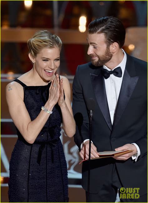 Chris Evans Suits Up Not As Captain America For Oscars 2015 Photo