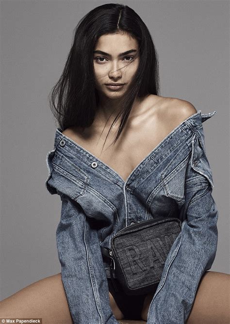 Kelly Gale Models In Un Retouched Campaign For G Star Raw And Leica