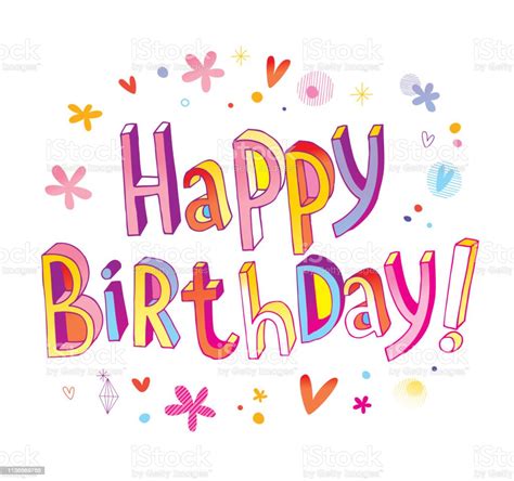 Happy Birthday Stock Illustration Download Image Now Birthday