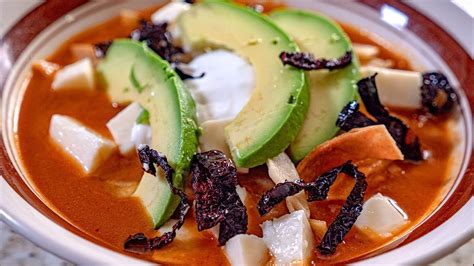 Sopa De Tortilla Receta Facil Yvnoticias