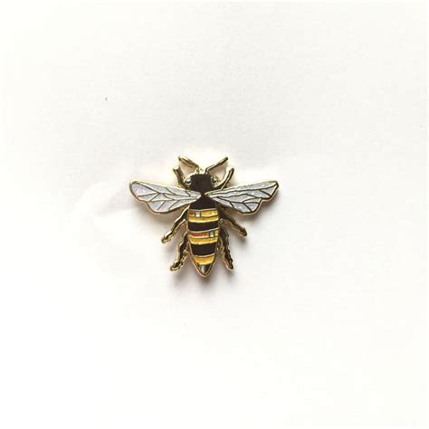 Seconds Sale Gold Honey Bee Enamel Pin Enamel Pins Honey Bee Things
