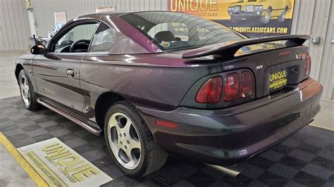 Horse Of A Different Color 1996 Ford Mustang Svt Mystic Cobra
