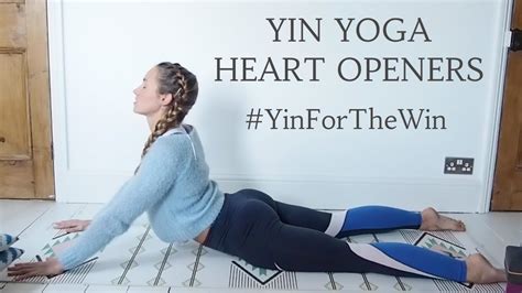 40 Minute Yin Yoga Heart And Chest Openers Shoulder Stretch Cat
