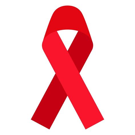 Vector Red Ribbon Aids And Hiv Medical Symbol 4242527 Vector Art At