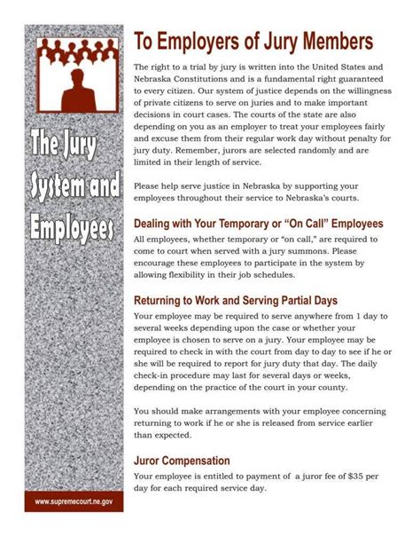 14 Jury Duty Policy Templates And Leave Guide Pdf