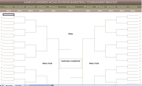 Free Printable March Madness Ncaa Brackets Printable Free March