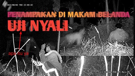 Experimen Cctv Di Tempat Angkeruji Nyali Di Makam Belanda Youtube