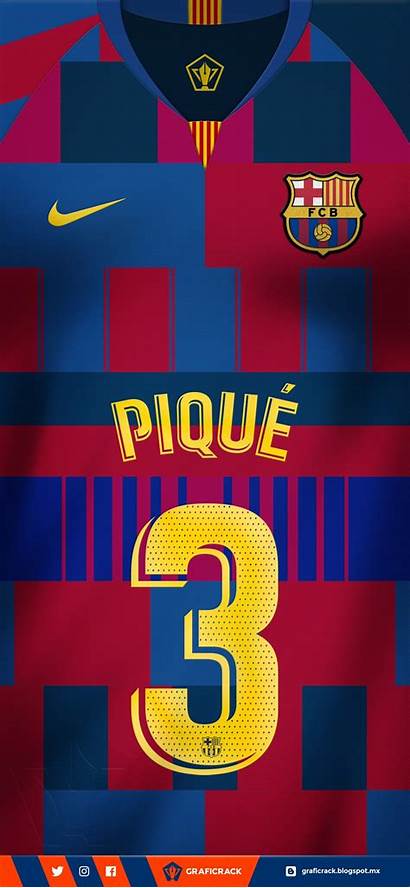 Barcelona Fc Football Birthday Pique 20th