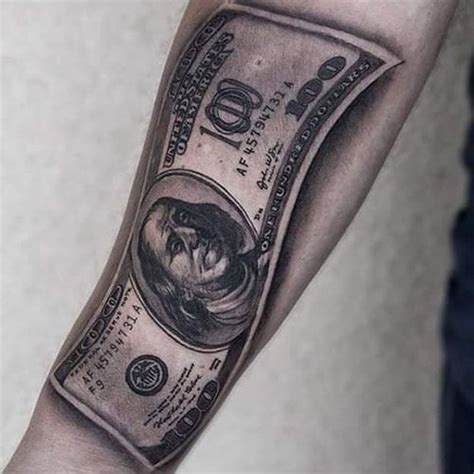 101 Best Money Tattoos For Men Cool Design Ideas 2021 Guide