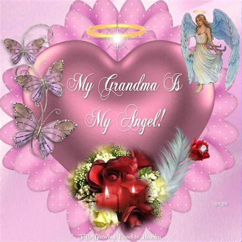 My Grandma Is My Angel Missing My Loved Ones In Heaven