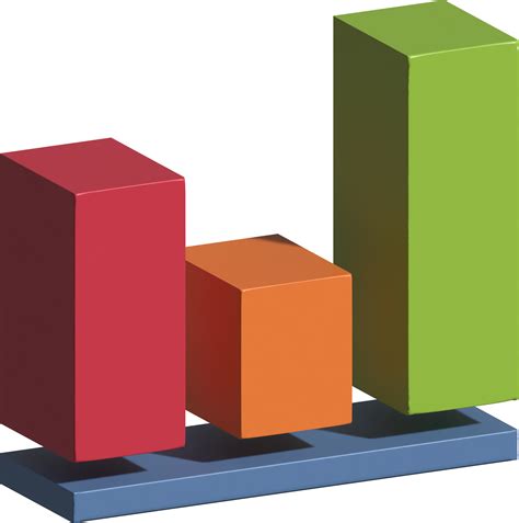 3d Icon Bar Chart 17339039 Png