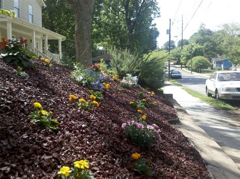 River rock landscaping mulch landscaping landscaping with rocks front yard landscaping landscaping ideas mulch ideas backyard ideas decorative rock landscaping wood chips landscaping. Fingers Crossed!: Saturday Morning Landscaping