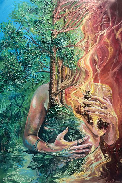 Happy Earth Day My Painting Of Mother Earth — Halie Torris