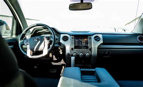 2017 Toyota Tundra Interior Review Car And Driver