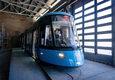 Mock Up Of Oslos New Caf Trams Unveiled The International Light Rail