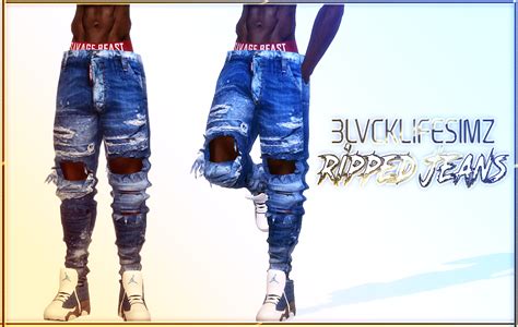 Sims 4 Baggy Jeans Mod