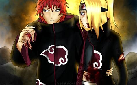 Sasori And Deidara Infiltration Complete By Punksgonedaft On Deviantart