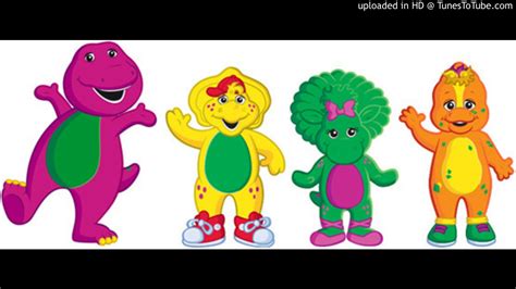 Barney Bj Baby Bop And Riff The Dino Dance Remake Ver Youtube