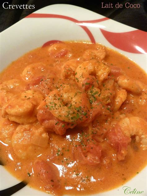 Crevettes aux Tomates et Lait de Coco
