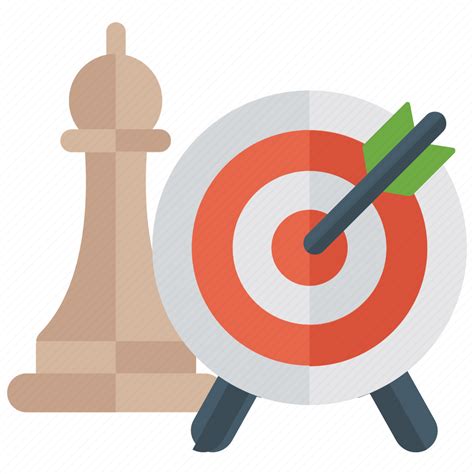 Business Strategy Goal Objective Strategic Target Target Icon