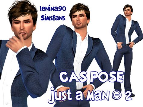 Just A Man 2 Cas Posesanimation By Lenina90 At Sims Fans Sims 4 Updates