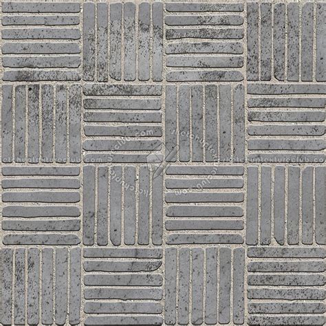 Paving Outdoor Concrete Regular Block Texture Seamless 05784 Tiles