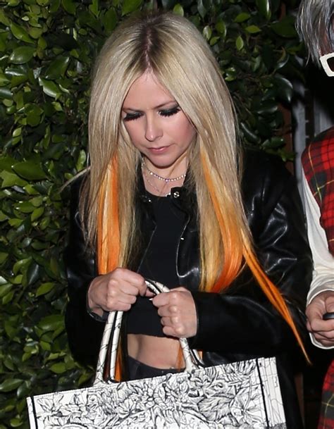 Avril Lavigne And Mod Sun Step Out For Event At Giorgio Baldi After Her