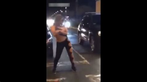 Chick Gets Her Butt Slapped While Doing A Tik Tok Video In The Street Youtube