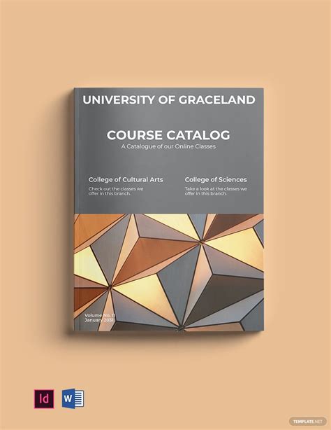 Free Course Catalog Template Download In Word Pdf Illustrator Photoshop Publisher Indesign