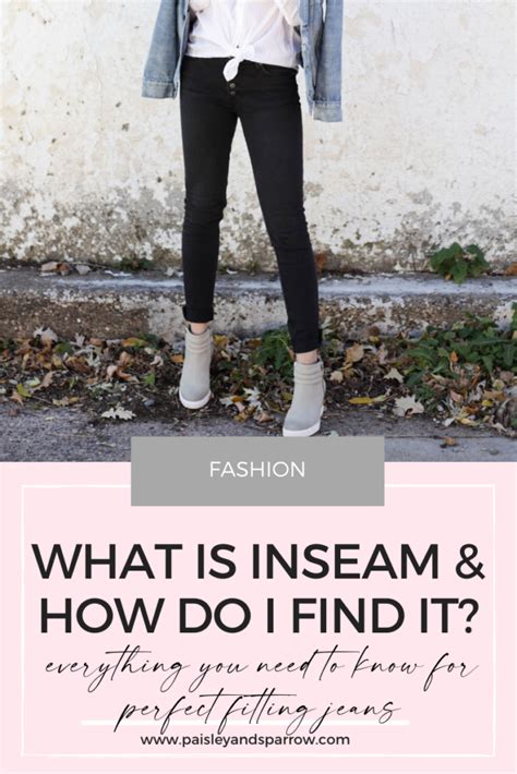 What Is Inseam Ultimate Guide To Inseam Length Paisley And Sparrow