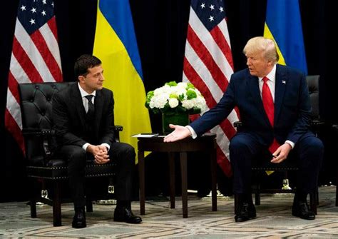 the best words trump zelensky and a very explosive phone call the new york times