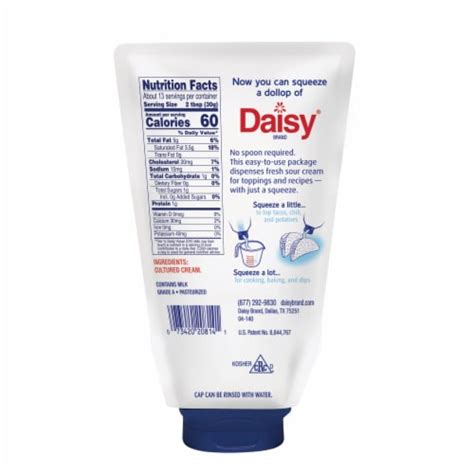 Daisy Pure Natural Squeeze Sour Cream Oz Fred Meyer