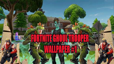 Fortnite Ghoul Trooper Wallpaper 1 Youtube