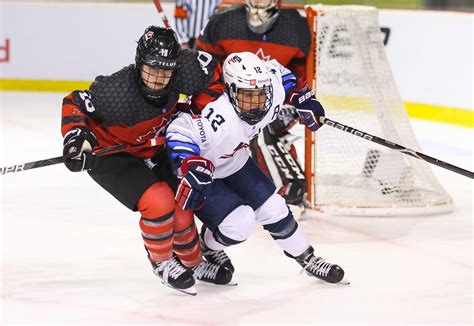 iihf gallery canada vs usa final 2020 iihf ice hockey u18 women s world championship