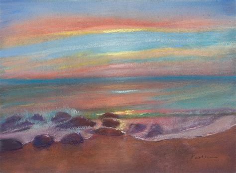 Aruba Sunset Painting By Kathleen Bonadonna Fine Art America
