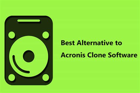 And patronise and stall for time pretending they have no idea what your on about when you. Best Alternative to Acronis Clone Software: MiniTool ShadowMaker