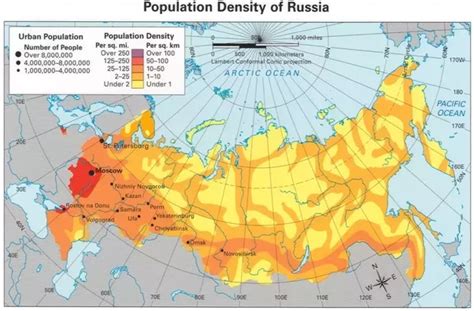 Is The Population Density In Siberia Dense Or Sparse Quora