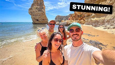 Algarve Portugal Top 2 Best Beaches Grottos Boat Tour Youtube