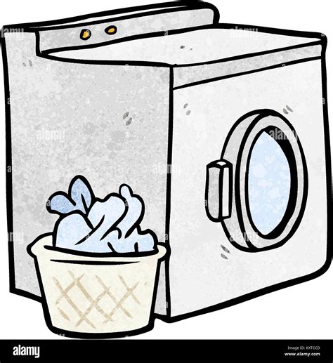 Cartoon Washing Machine And Laundry Stock Vector Image And Art Alamy
